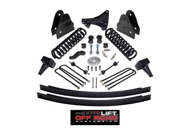 ReadyLift - ReadyLift 5in. Off Road Lift Kit including Springs, Leafs and Blocks - TOW PACKAGE 49-2000