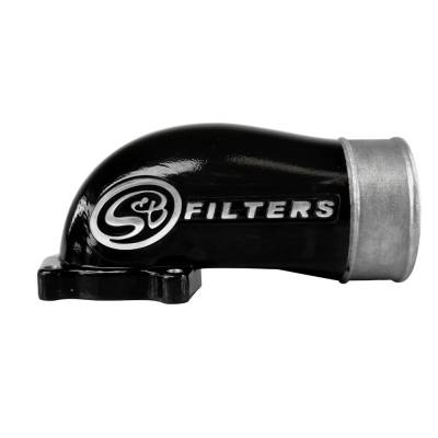 S&B Filters - S&B Filters Intake Elbow (Black) 76-1003B .
