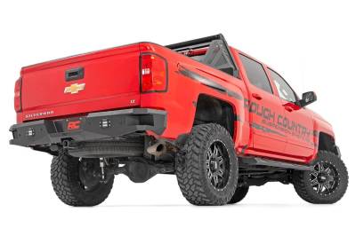 Rough Country - Chevy Heavy-Duty Rear LED Bumper (07-18 1500)