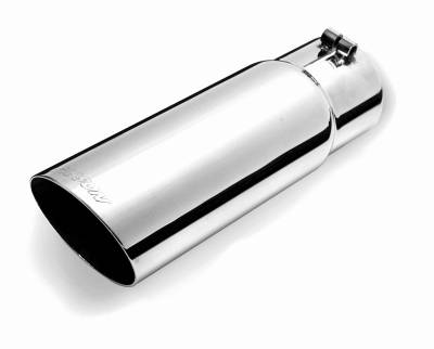 Gibson Performance Exhaust Stainless Single Wall Angle Exhaust Tip 500420