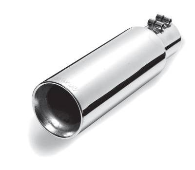 Gibson Performance Exhaust Stainless Double Walled Straight Exhaust Tip 500546
