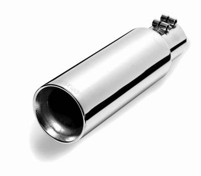 Gibson Performance Exhaust Stainless Double Walled Angle Exhaust Tip 500427