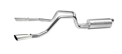 Gibson Performance Exhaust Cat-Back Dual Split Exhaust System, Aluminized 5504