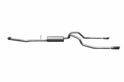 Gibson Performance Exhaust Cat-Back Dual Split Exhaust System, Aluminized 5546
