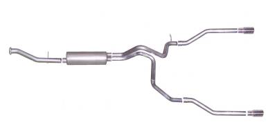 Gibson Performance Exhaust Cat-Back Dual Split Exhaust System, Aluminized 5561