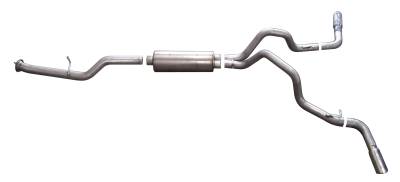 Gibson Performance Exhaust Cat-Back Dual Extreme Exhaust System, Aluminized 5020