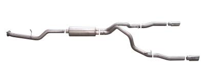 Gibson Performance Exhaust Cat-Back Dual Split Exhaust System, Aluminized 5620