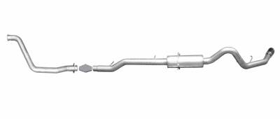 Gibson Performance Exhaust Turbo-Back Single Exhaust System, Aluminized 319619