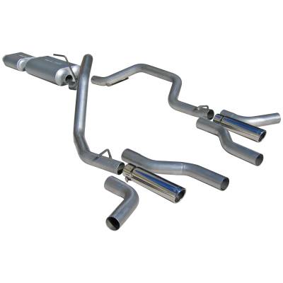 Exhaust - Exhaust Systems - Flowmaster - Flowmaster Cat-back System - Dual Rear/Side Exit - American Thunder - Moderate/Aggressive 17425