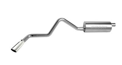 Gibson Performance Exhaust - Gibson Performance Exhaust Cat-Back Single Exhaust System, Aluminized 18804
