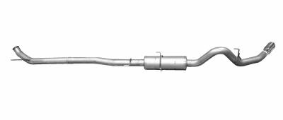 Gibson Performance Exhaust Turbo-Back Single Exhaust System, Aluminized 316514