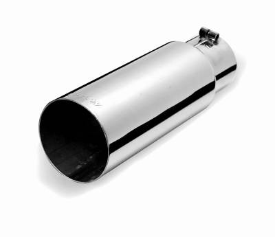 Gibson Performance Exhaust Stainless Rolled Edge Angle Exhaust Tip 500639