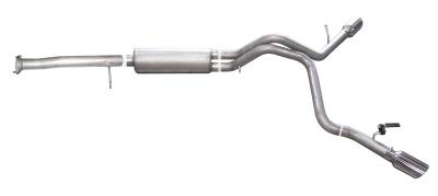 Gibson Performance Exhaust Cat-Back Dual Extreme Exhaust System, Aluminized 5403