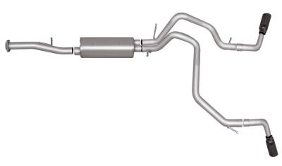 Gibson Performance Exhaust Cat-Back Dual Extreme Exhaust System, Aluminized 5572