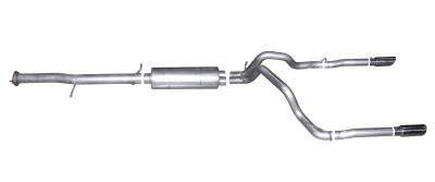 Gibson Performance Exhaust Cat-Back Dual Split Exhaust System, Aluminized 5580