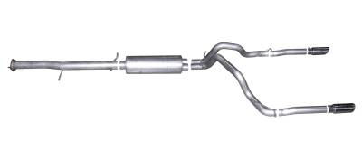 Gibson Performance Exhaust Cat-Back Dual Split Exhaust System, Aluminized 5581
