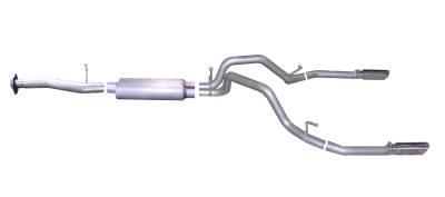 Gibson Performance Exhaust Cat-Back Dual Split Exhaust System, Aluminized 5634