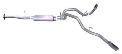 Gibson Performance Exhaust Cat-Back Dual Extreme Exhaust System, Aluminized 5635