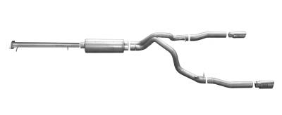 Gibson Performance Exhaust Cat-Back Dual Split Exhaust System, Aluminized 5648