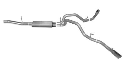 Gibson Performance Exhaust Cat-Back Dual Extreme Exhaust System, Aluminized 5655