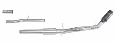 Gibson Performance Exhaust Metal Mulisha Cat-Back Single Exhaust System, Stainless 60-0001