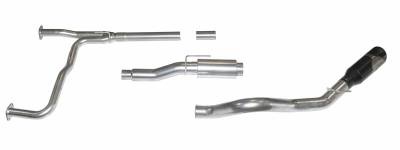 Gibson Performance Exhaust Metal Mulisha Cat-Back Single Exhaust System, Stainless 60-0011