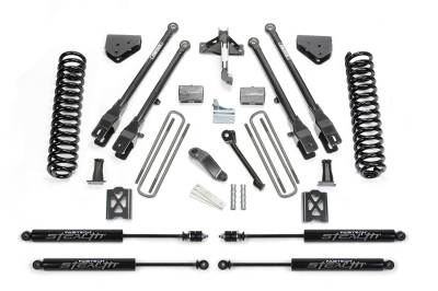 Fabtech 6in 4LINK SYS W/COILS & STEALTH 05-07 FORD F250 4WD W/FACTORY OVERLOAD K20131M