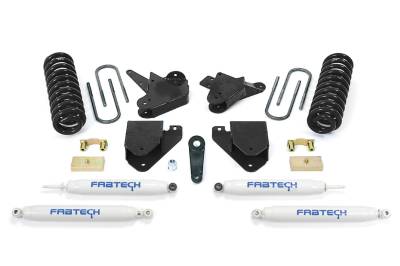 Fabtech 6in BASIC SYS W/PERF SHKS 05-07 FORD F250 2WD V10/DSL K2060