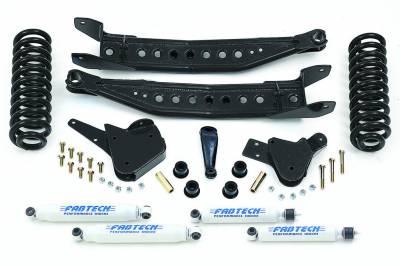 Fabtech 6in PERF SYS W/PERF SHKS 05-07 FORD F250 2WD V10/DSL K2061