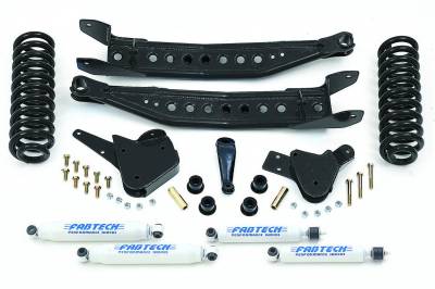 Fabtech 6in PERF SYS W/PERF SHKS 08-10 FORD F250 2WD V10/DSL K2063