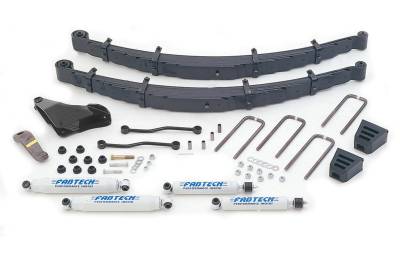 Fabtech 5.5in PERF SYS W/PERF SHKS 00-04 FORD F250/350 4WD W/ GAS & 6.0L DIESEL K2084
