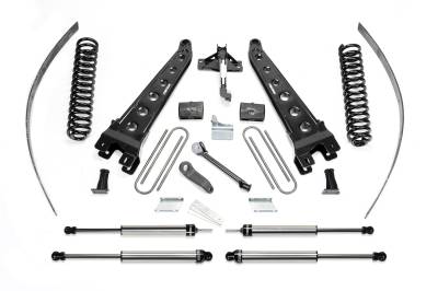 Fabtech 8" RAD ARM SYS W/COILS & DLSS SHKS 2008-16 FORD F250 4WD W/O FACTORY OVERLOAD K2123DL