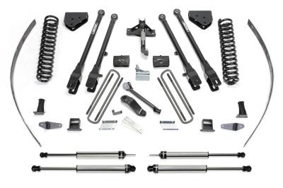 Fabtech 8" 4LINK SYS W/COILS & DLSS SHKS 2008-16 FORD F250 4WD W/O FACTORY OVERLOAD K2125DL