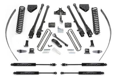 Fabtech 8" 4LINK SYS W/COILS & STEALTH 2008-16 FORD F250 4WD W/O FACTORY OVERLOAD K2125M