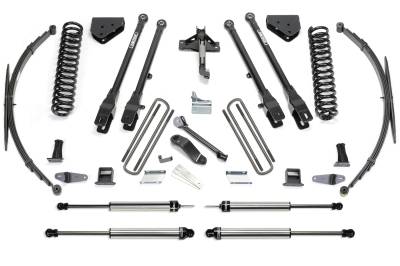 Fabtech 8" 4LINK SYS W/COILS & RR LF SPRNGS & DLSS SHKS 2008-16 FORD F250/350 4WD K2129DL