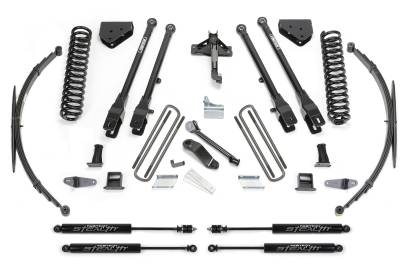Fabtech 8" 4LINK SYS W/COILS & RR LF SPRNGS & STEALTH 2008-16 FORD F250/350 4WD K2129M