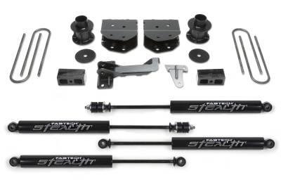 Fabtech 4" BUDGET SYS W/STEALTH 2008-16 FORD F250/350/450 4WD 8 LUG ONLY K2160M