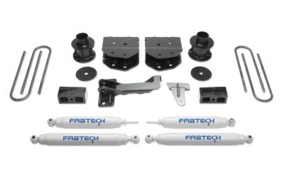 Fabtech 4in BUDGET SYS W/PERF SHOCKS 2005-07 FORD F250/350 4WD K2181