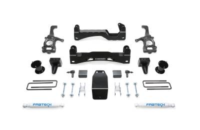 Fabtech 6in BASIC SYS W/PERF SHKS 2015 FORD F150 4WD K2194