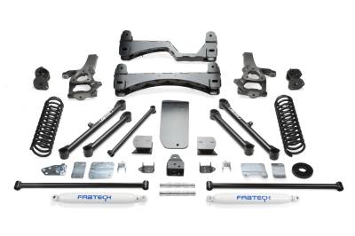 Fabtech - Fabtech 6in BASIC SYS W/PERF SHKS 2009-11 DODGE 1500 4WD K3053