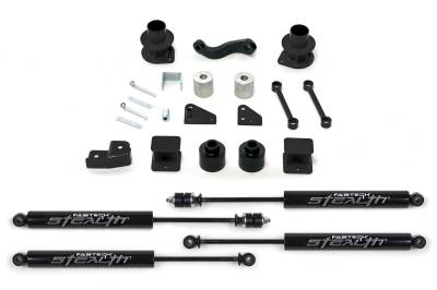 Fabtech - Fabtech 3in BASIC SYS W/STEALTH 07-15 JEEP JK 4WD K4037M