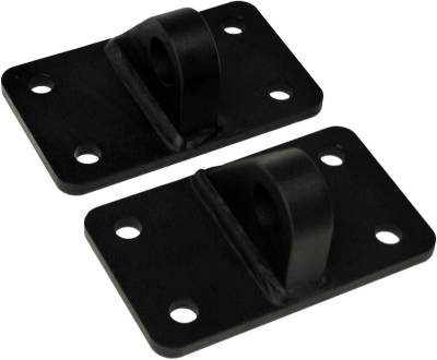 Exterior Accessories - Bumpers - MBRP Exhaust - MBRP Exhaust D Ring Bracket Mount (sold in pairs), LineX Coated 131127LX