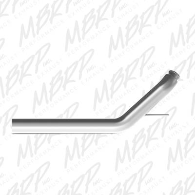 Exhaust - Muffler Delete Pipes - MBRP Exhaust - MBRP Exhaust 4" Down Pipe, AL DAL405