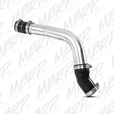 Air Intake Systems - MBRP Exhaust - MBRP Exhaust 3" Intercooler Pipe - Passenger Side, polished aluminum IC2202