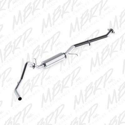 MBRP Exhaust 3" Cat Back, Single Side, AL S5014P.