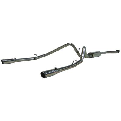 MBRP Exhaust 2 1/2" Cat Back, Dual Split Rear, T409 S5016409.