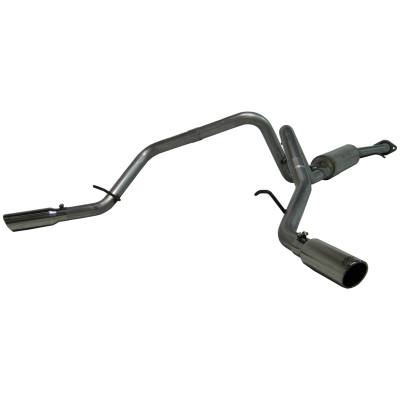 MBRP Exhaust 2 1/2" Cat Back, Dual Split Side, AL S5022AL.