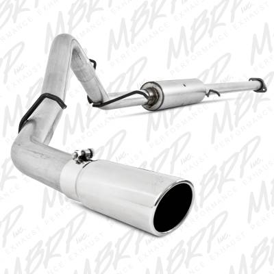 MBRP Exhaust 3" Cat Back, Single Side, AL S5036AL.