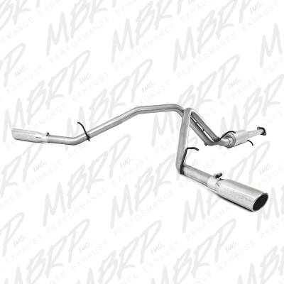 MBRP Exhaust 2 1/2" Cat Back, Dual Split Side, AL S5038AL.