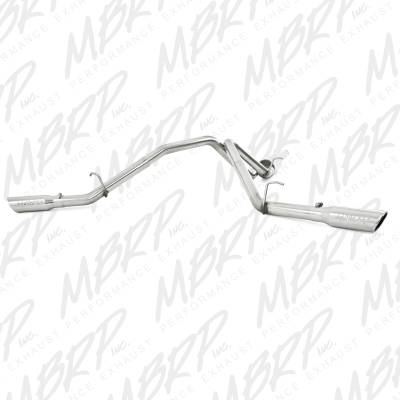 MBRP Exhaust 2 1/2" Cat Back, Dual Split Side, T409 S5056409.